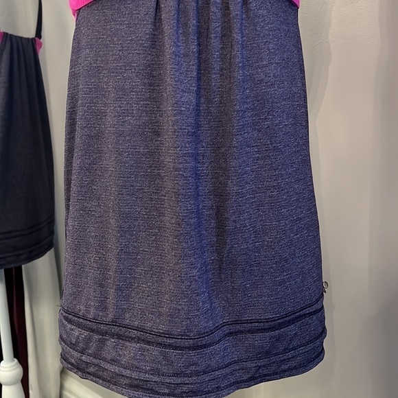 Lululemon Run: Back On Track Tank Black Swan / Raspberry Glo Light Size 6 - Picture 5 of 14